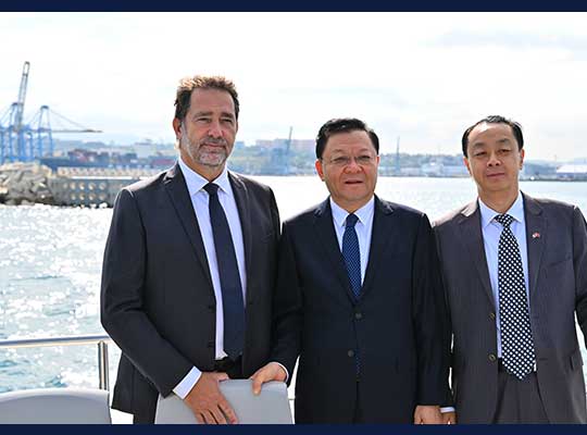Accord de partenariat stratégique avec le port de Guangzhou