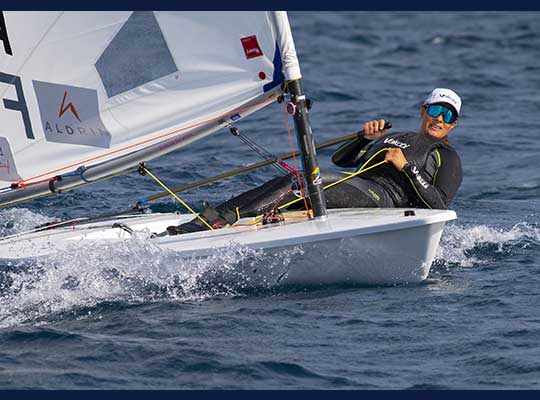 Le port de Marseille Fos soutient la championne de voile Louise Cervera 