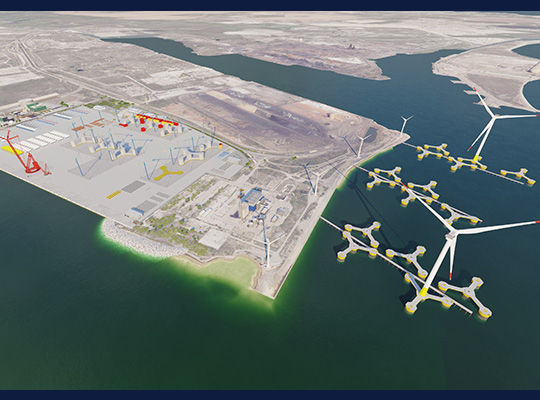 les enjeux du projet éolien offshore DEOS