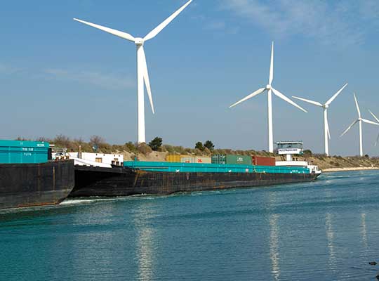 Fos–Lyon : Nouveau service fluvial