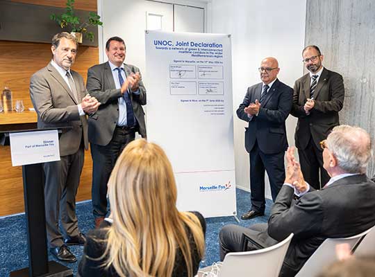 Le port de Marseille Fos consolide le club des ports de l’IMEC 