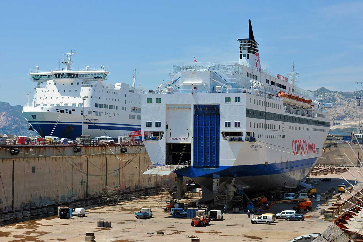 Des engagements forts pour la pérennité des activités de réparation navale au sein du port de Marseille Fos