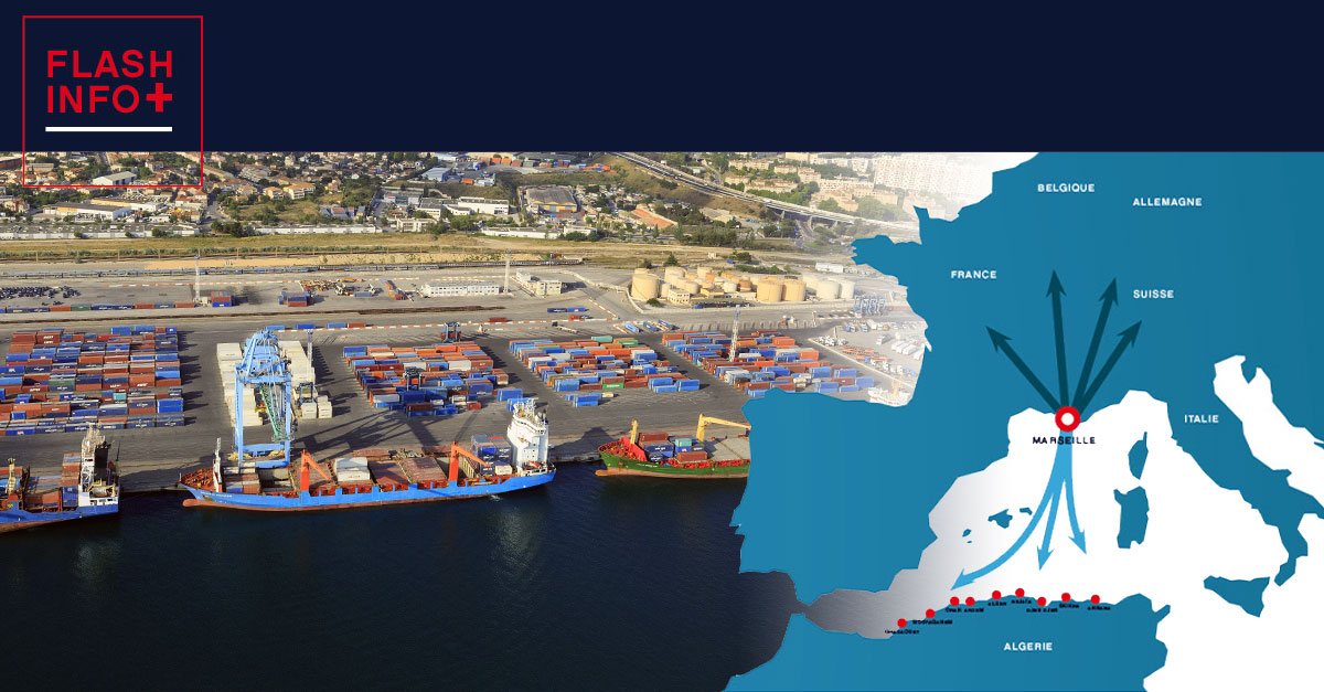 Port of Marseille Fos – Algéria in 24 hours